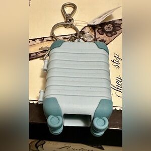 Bath & Body Works Vacay Luggage with Charms Pocketbac Holder